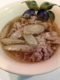 簡単!ごぼうと牛肉のあったかスープ♪-レシピのメイン写真