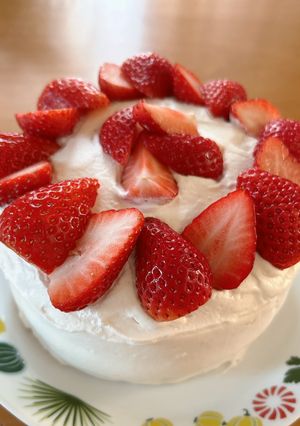 スポンジケーキ-レシピのメイン写真