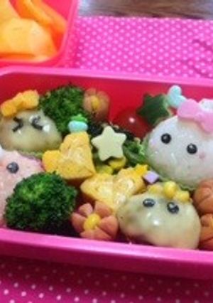 ほっぺちゃん☆キャラ弁-レシピのメイン写真
