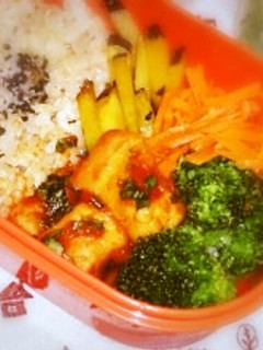 高野豆腐DEなんちゃってエビチリ。-レシピのメイン写真