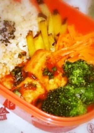 高野豆腐DEなんちゃってエビチリ。-レシピのメイン写真