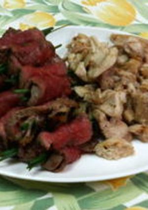 梨おろし肉の冷製二種-レシピのメイン写真