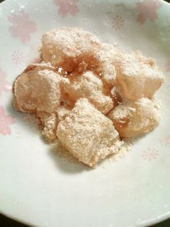 ♡レンジで簡単・わらびもち♡-レシピのメイン写真