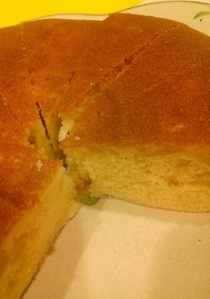 炊飯器でりんごのケーキ-レシピのメイン写真