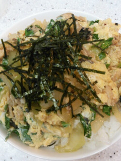 かれいの煮付け卵とじ丼-レシピのメイン写真