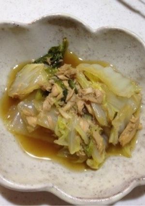 白菜とツナ煮♪ 簡単♪ 材料3つ!-レシピのメイン写真