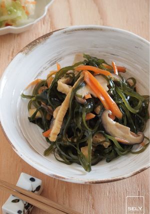 切り昆布と油揚げの炒め煮-レシピのメイン写真