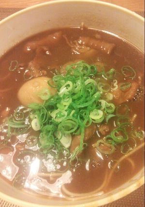 ダシが極め手のカレーそば-レシピのメイン写真