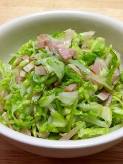 白菜とベーコン+αサラダ-レシピのメイン写真