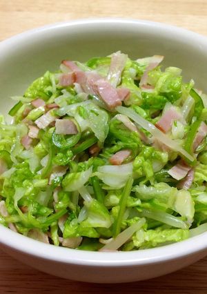 白菜とベーコン＋αサラダ-レシピのメイン写真