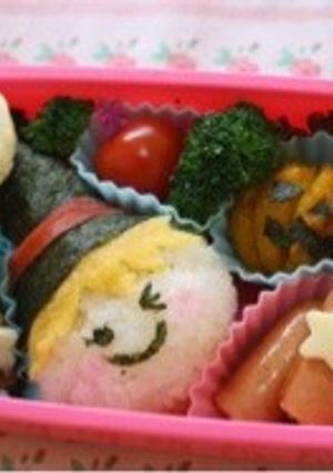 ハロウィン☆キャラ弁-レシピのメイン写真