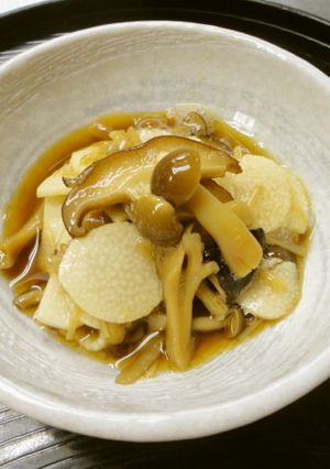 ぜひ新米と一緒に!長芋きのこづくし-レシピのメイン写真
