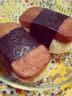 ハワイの味♪スパムおにぎり-レシピのメイン写真