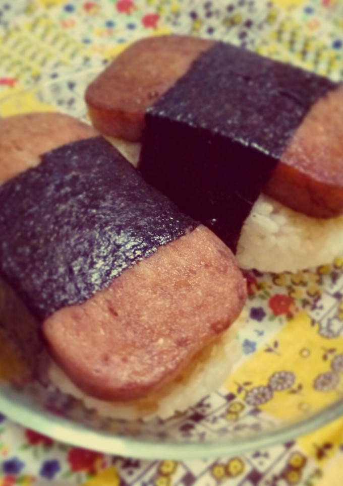 ハワイの味♪スパムおにぎり-レシピのメイン写真