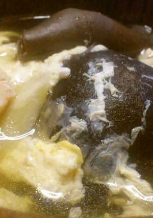 キクラゲ☆鶏肉の玉子スープ-レシピのメイン写真