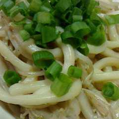 昆布茶で焼きうどん-レシピのメイン写真