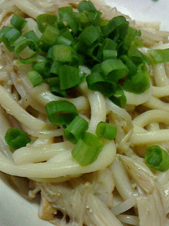 昆布茶で焼きうどん-レシピのメイン写真