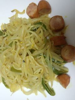 和風カレーもやし炒め-レシピのメイン写真