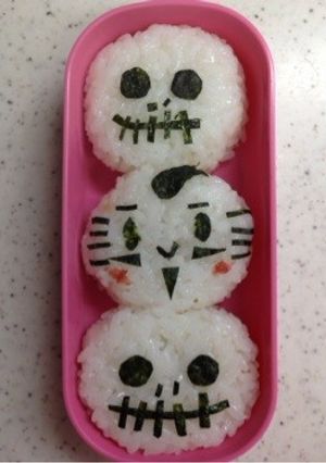 家康くん&ハロウィンのおにぎり☆-レシピのメイン写真