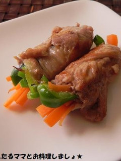 ドレッシングで簡単味付け★豚肉の野菜巻き-レシピのメイン写真