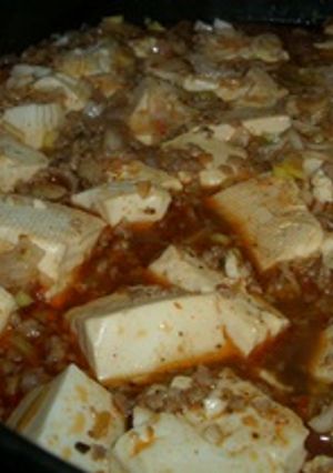 辛めの麻婆豆腐！-レシピのメイン写真