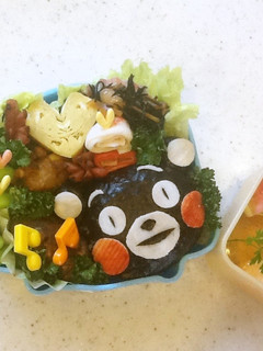 くまもん♡のキャラ弁♪♪♪-レシピのメイン写真
