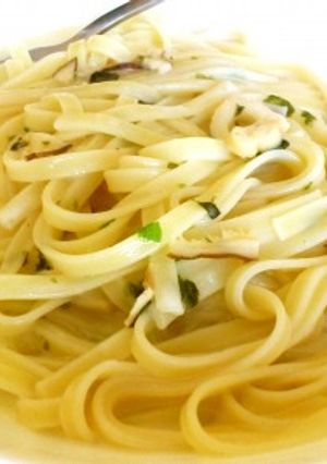 たまには贅沢を！！松茸クリームのパスタ-レシピのメイン写真