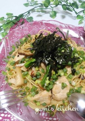 ♡きのこと肉のにんにくバター醤油パスタ♡-レシピのメイン写真