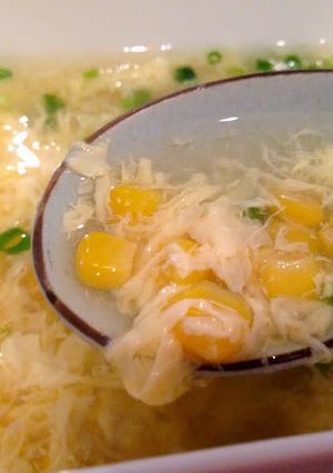 コーンと卵の中華スープ-レシピのメイン写真