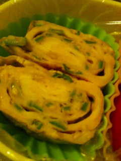 朝5分☆オクラ入り卵焼き-レシピのメイン写真