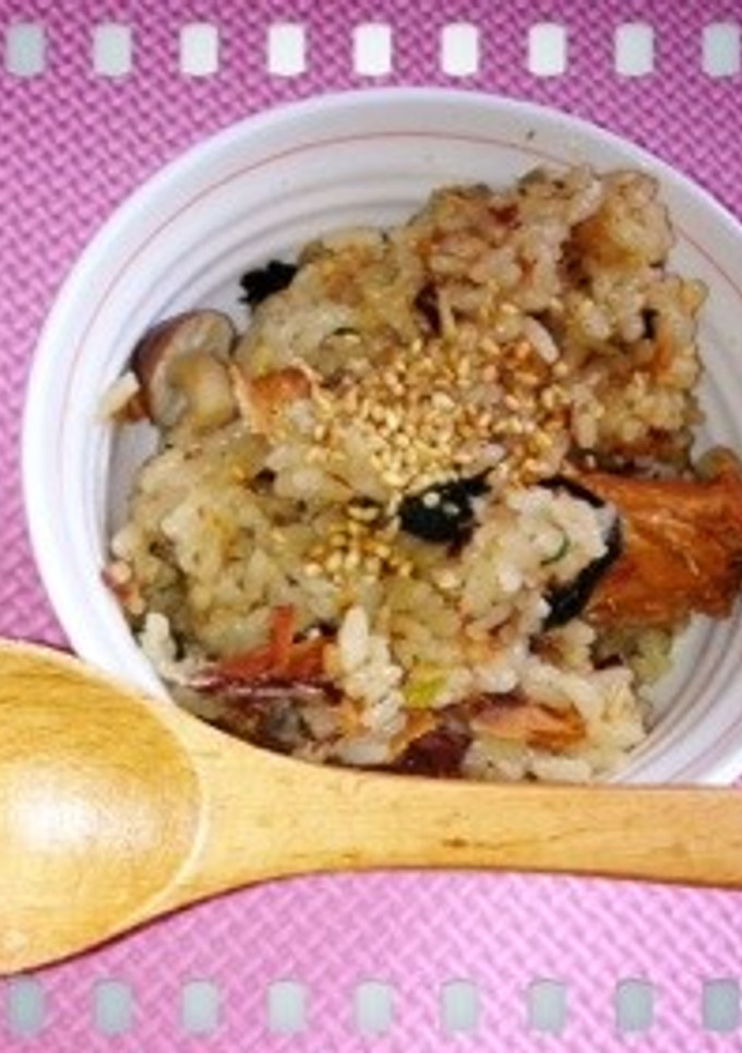 秋の簡単♡炊き込みご飯-レシピのメイン写真