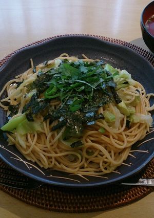 松茸のお吸い物で簡単和風パスタ-レシピのメイン写真