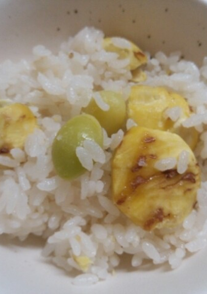 栗と銀杏のご飯-レシピのメイン写真