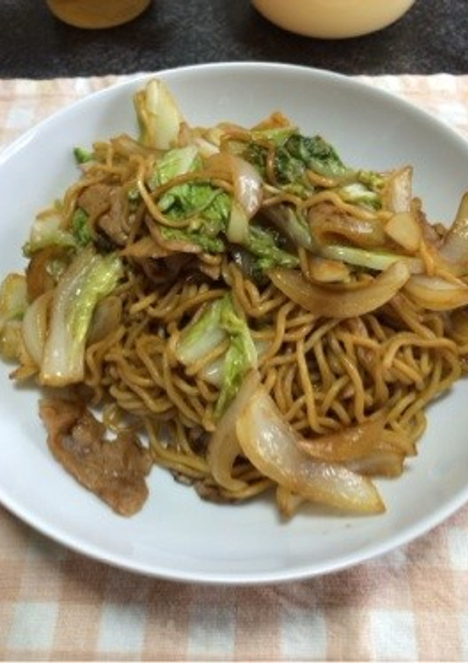 焼きそば(ソースを使って)-レシピのメイン写真