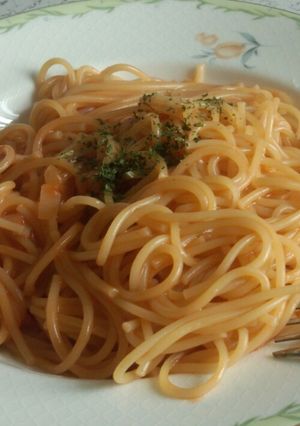残り物のコンソメスープでリメイクパスタ-レシピのメイン写真