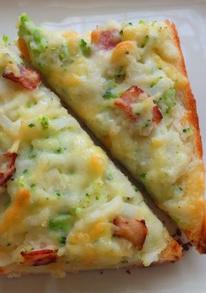 リメイク！ポテトサラダでトースト-レシピのメイン写真