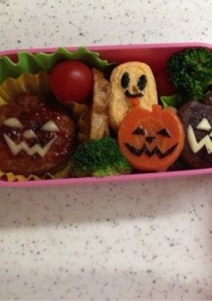 ハロウィン☆キャラ弁-レシピのメイン写真