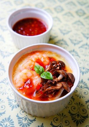 ✿茸香る～洋風エビチリココットカマン✿-レシピのメイン写真