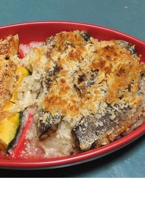 オイルサーディンパン粉焼いてみた-レシピのメイン写真