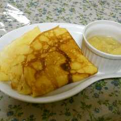 รูปของ クレープ　バナナソース