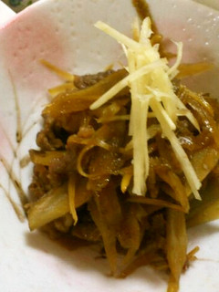 我が家の常備菜 牛肉とごぼうのしぐれ煮-レシピのメイン写真