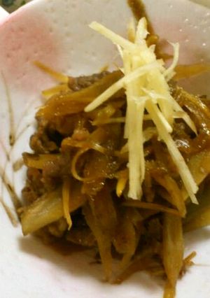 我が家の常備菜　牛肉とごぼうのしぐれ煮-レシピのメイン写真