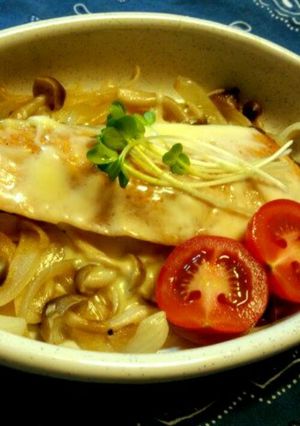 秋鮭マヨチーズ焼き-レシピのメイン写真