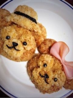 簡単!ダッフィーのキャラ弁☆-レシピのメイン写真