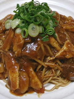 カレーリメイク☆カレー焼きそば-レシピのメイン写真