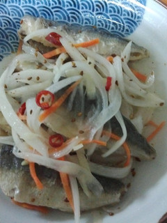 骨ごと食べられるあじの南蛮漬け-レシピのメイン写真
