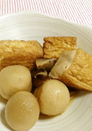 厚揚げと里芋の煮物*甘め♪-レシピのメイン写真