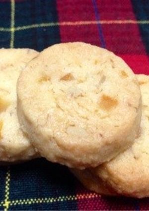 オレンジピールとクルミのクッキー-レシピのメイン写真