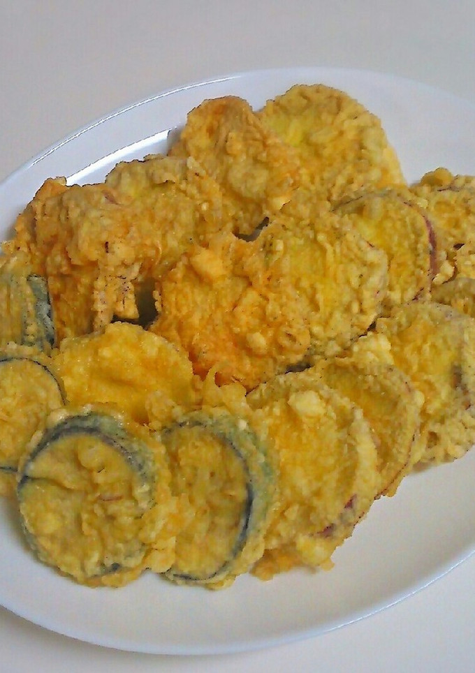 サクサク！さつまいも天ぷら(他の野菜も)-レシピのメイン写真