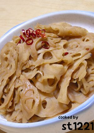 れんこんのきんぴら-レシピのメイン写真